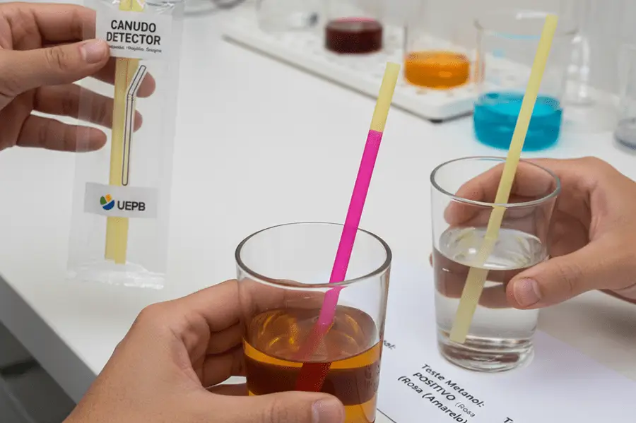 Canudo “Detector de Metanol” da UEPB promete checar bebidas por apenas R$ 2,00